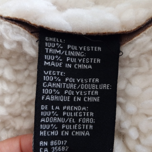 Bebe faux suede long coat XS - Picture 8 of 10